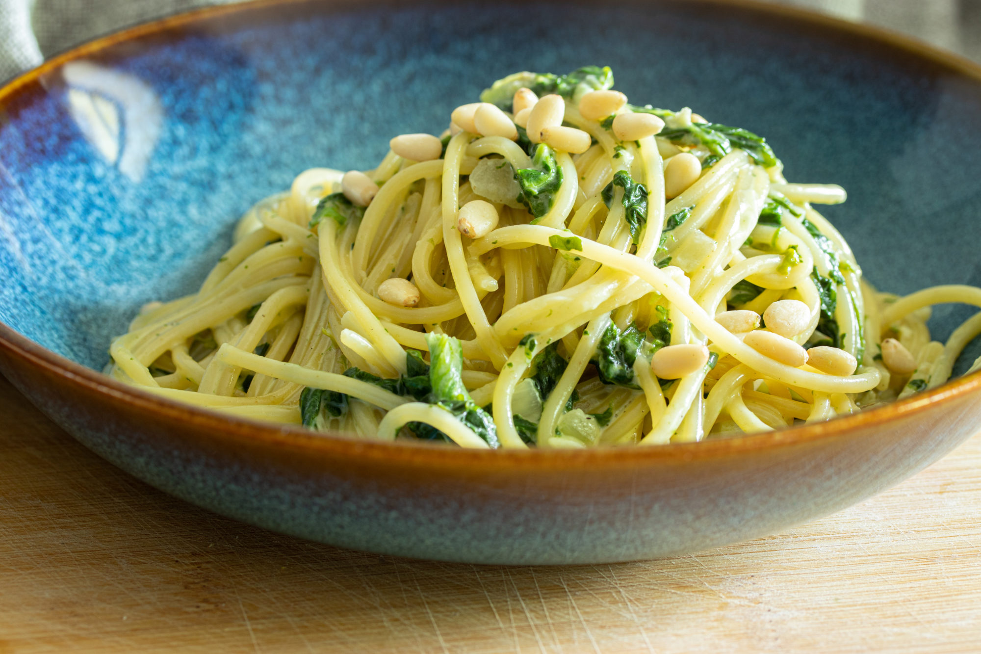 One Pot Gericht - Spaghetti mit Gorgonzola - Rezeptwunder