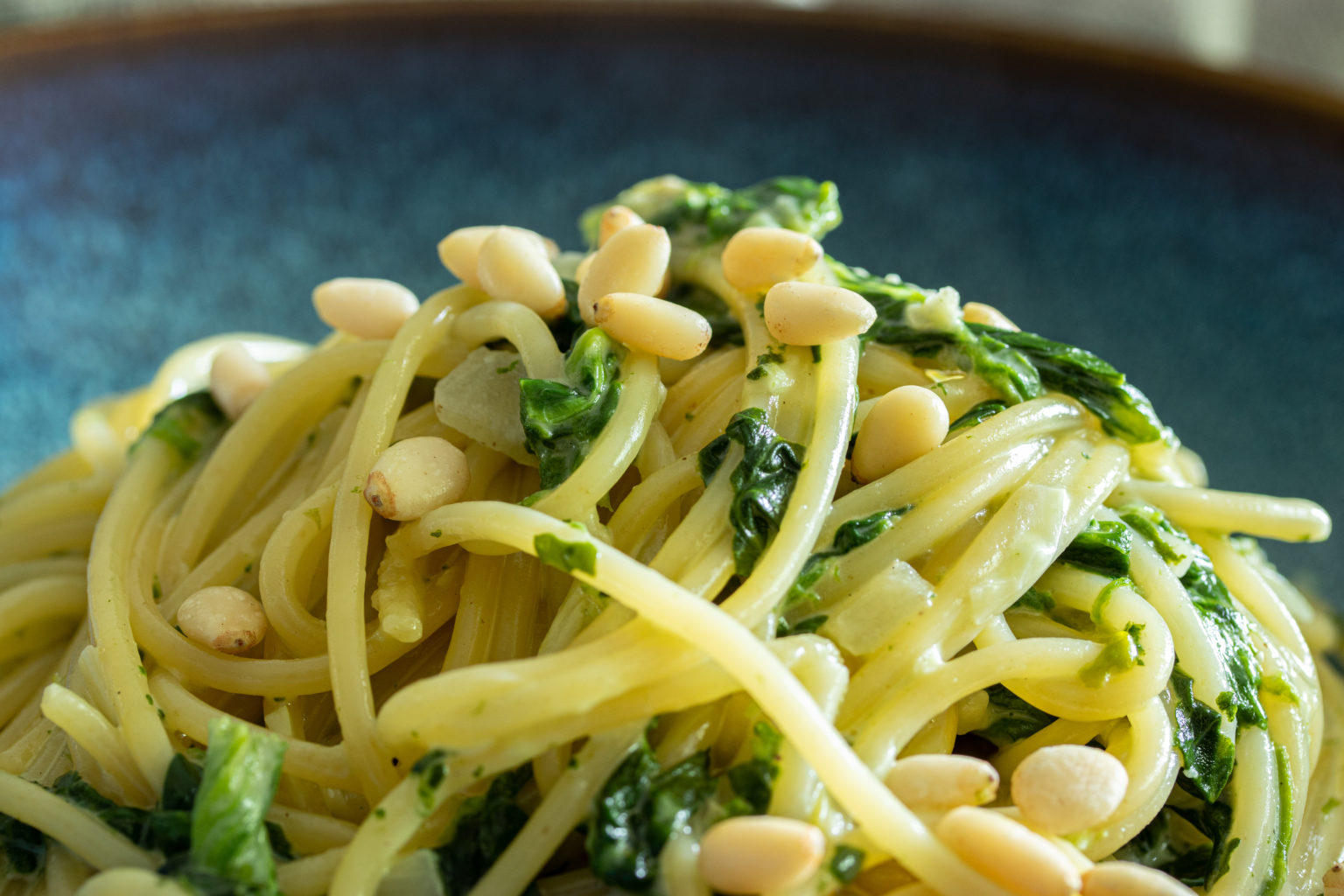 One Pot Gericht - Spaghetti mit Gorgonzola - Rezeptwunder