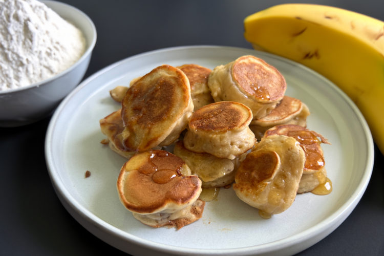 Mini Bananen Pancakes