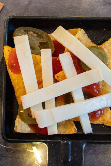 Raclette Ideen fürs Pfännchen Käse Nachos
