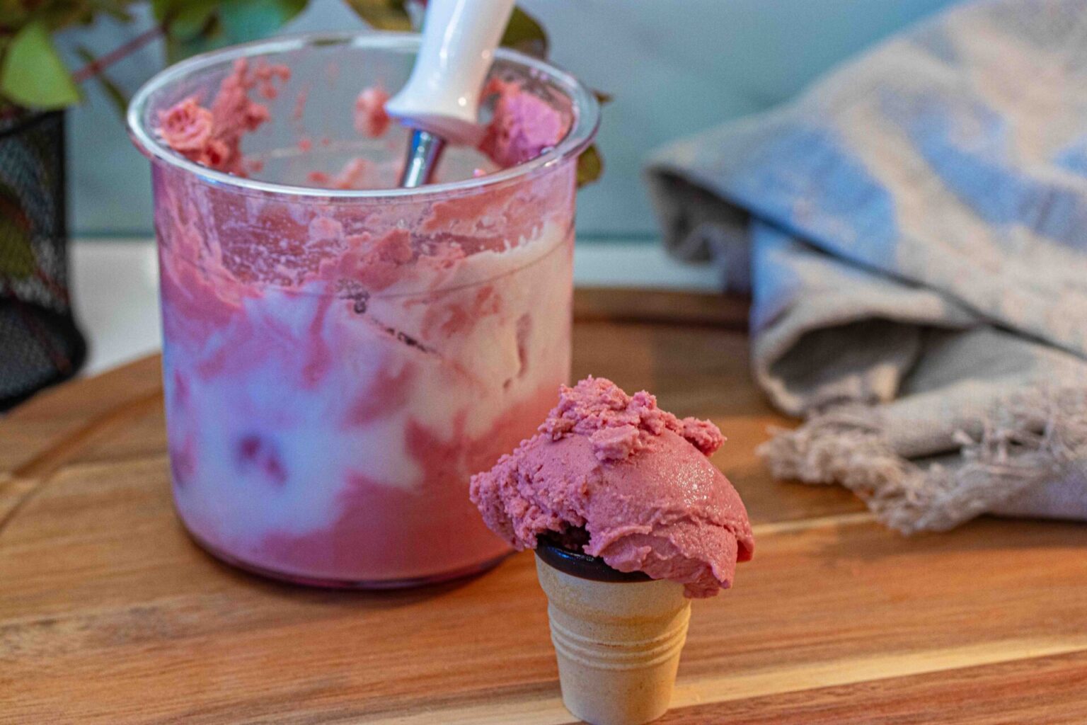 Kirsch Joghurt Eis Ninja Creami Rezept Rezeptwunder
