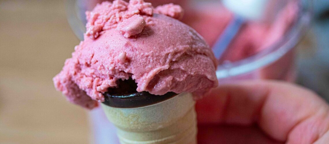 Kirsch Joghurt Eis Ninja Creami Rezept