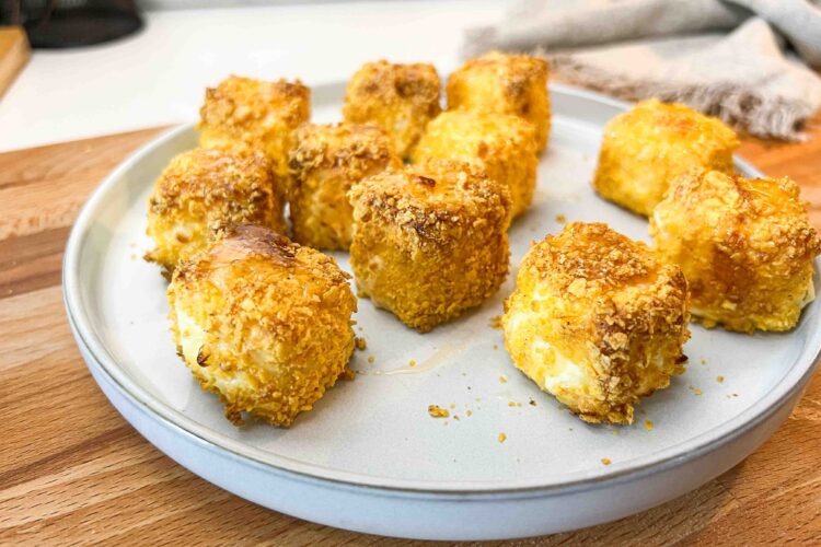 Tortilla Feta Bites Snack aus der Heißluftfritteuse