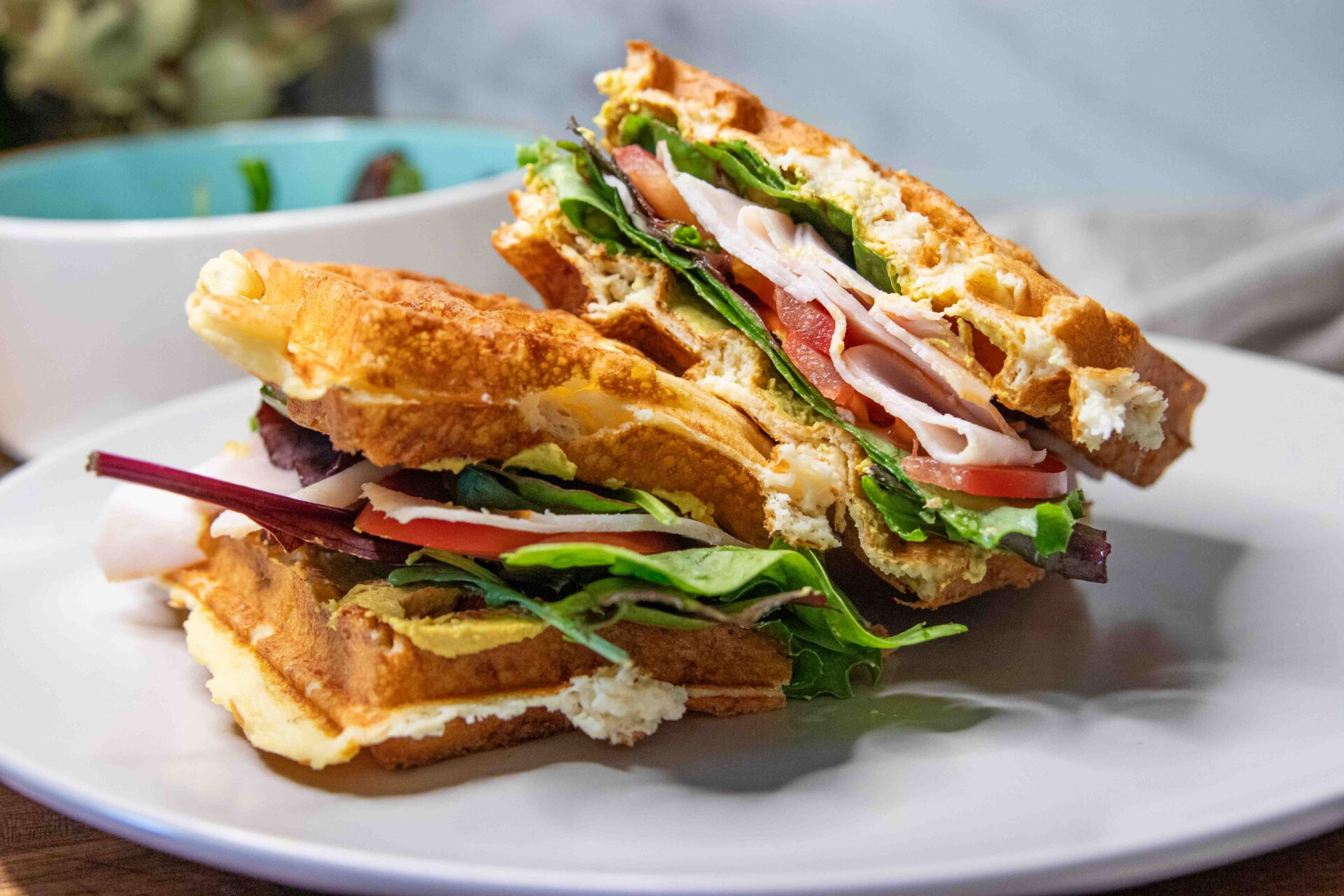 Hüttenkäse Waffeln - Rezeptwunder