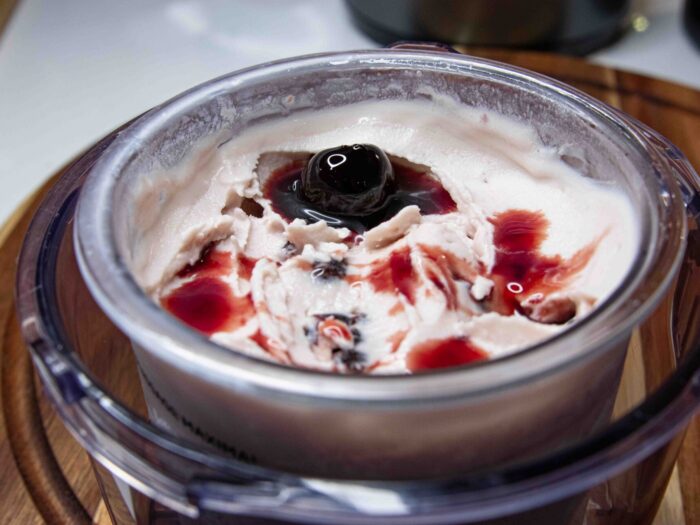 Amarena Kirsch Eis Ninja Creami Rezept