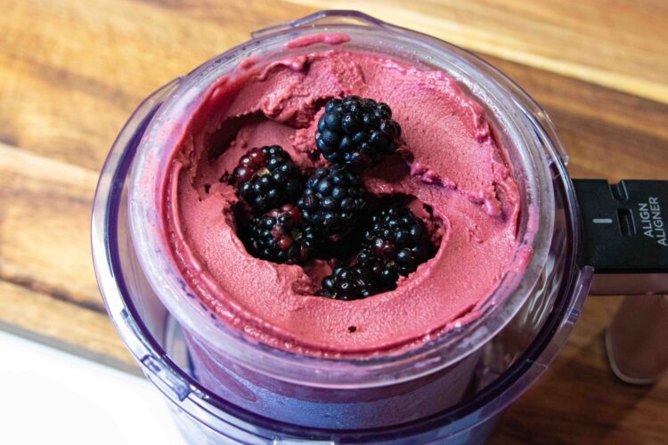 Brombeer Eis Ninja Creami Rezept