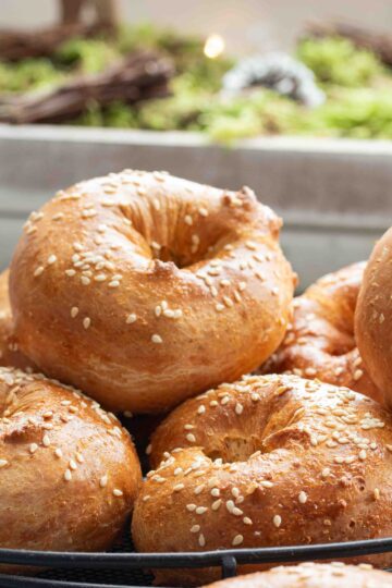 Quark Bagels aus der Heißluftfritteuse