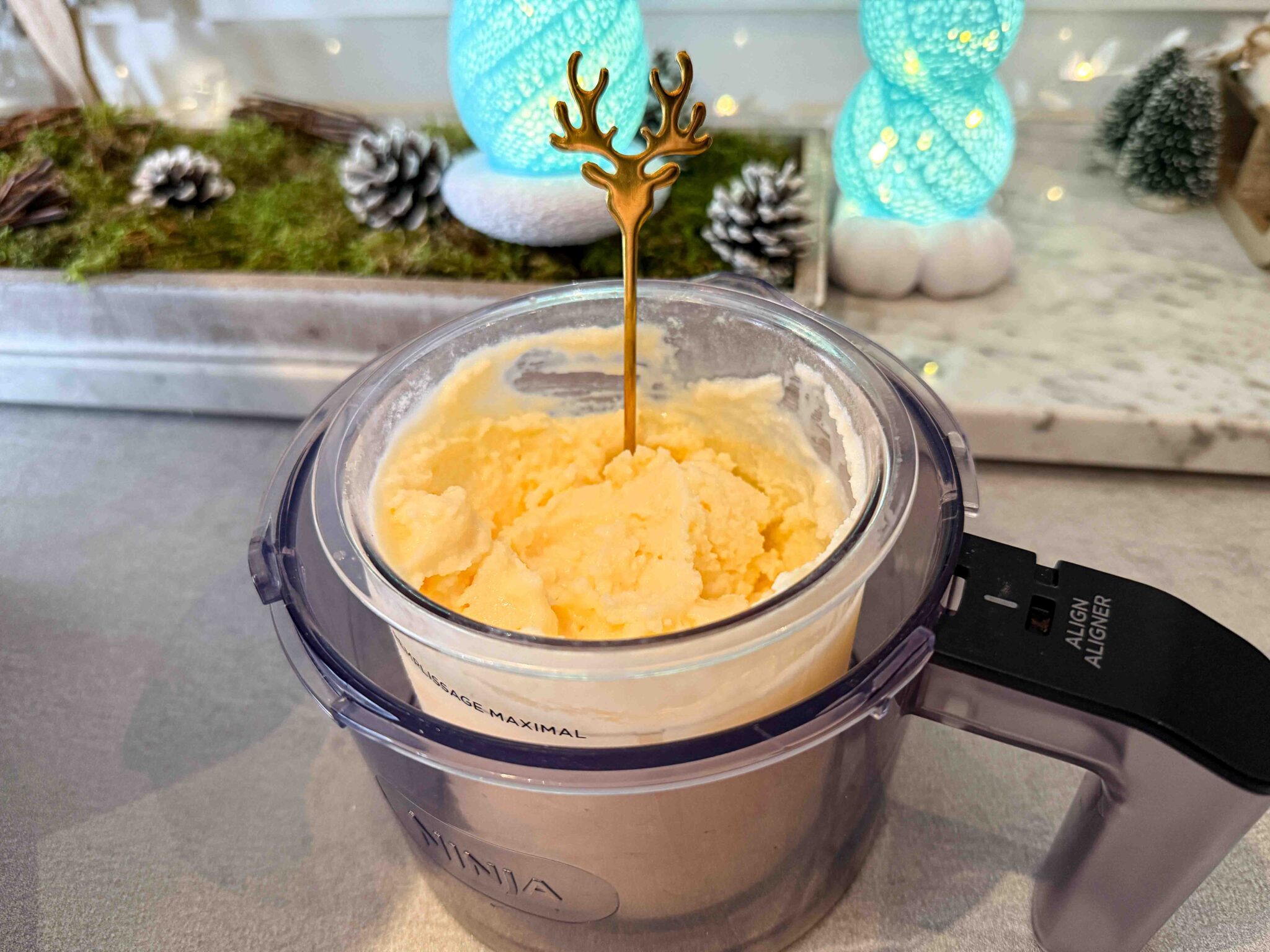 Eierlikör Eis Ninja Creami Rezept - Rezeptwunder