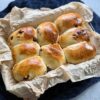 Soft chocolate rolls