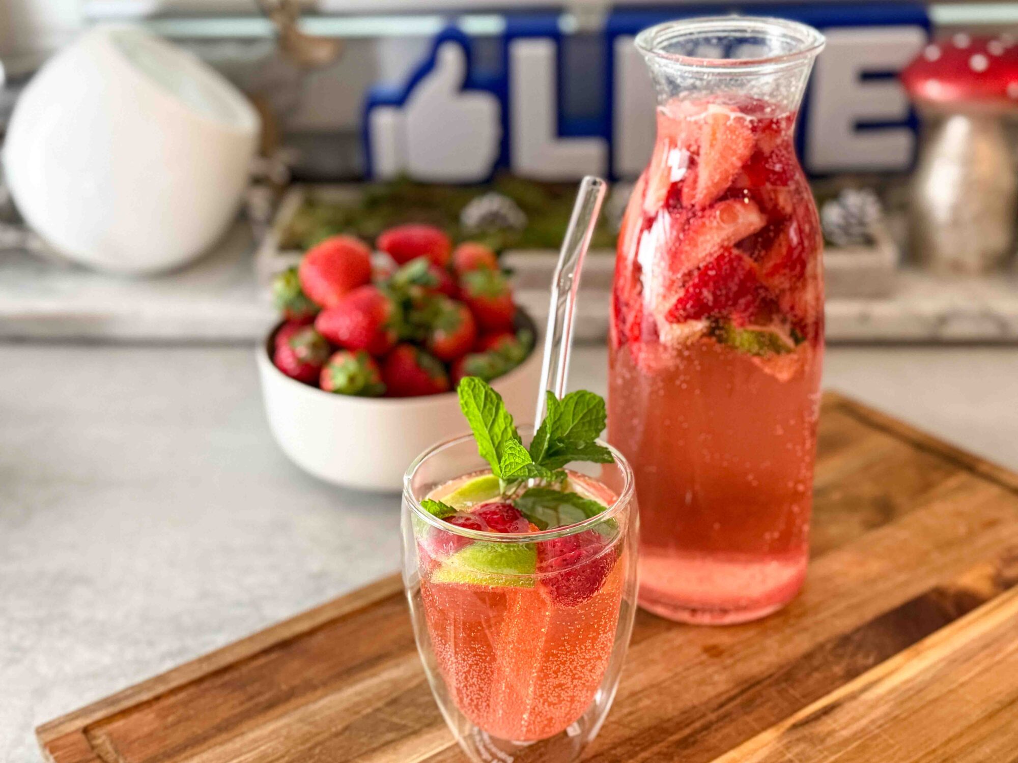 Erdbeerlimonade