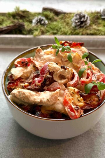 Chicken strips from the hot air fryer
