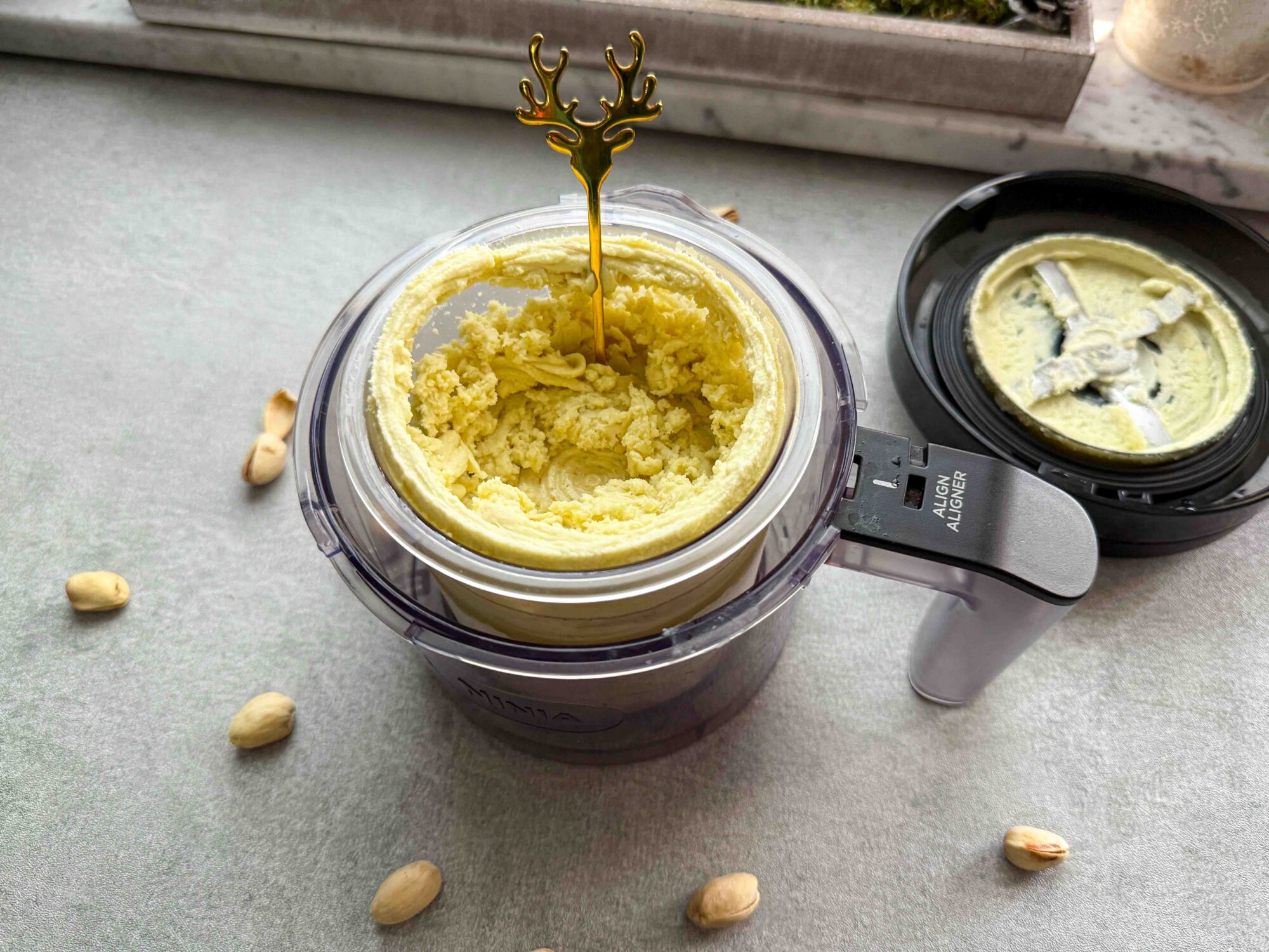 Pistazien Eis Ninja Creami Rezept