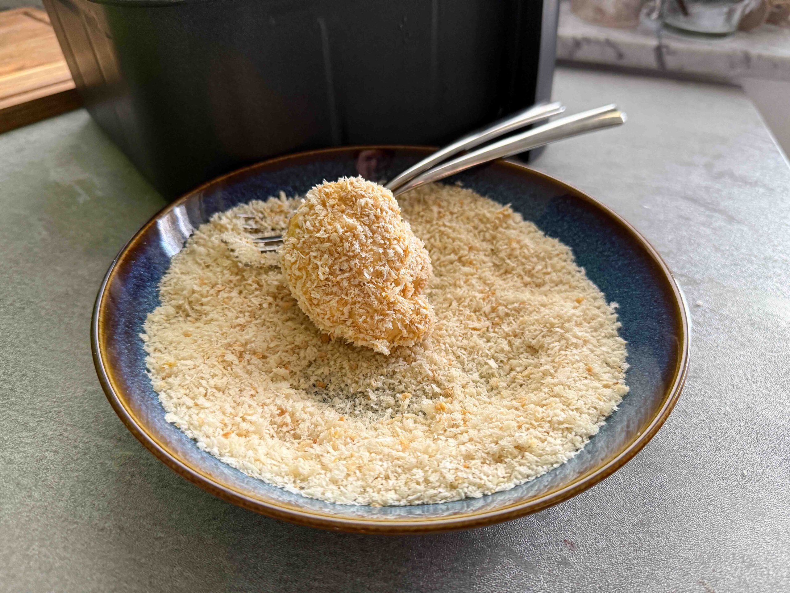 Blumenkohl in Panko