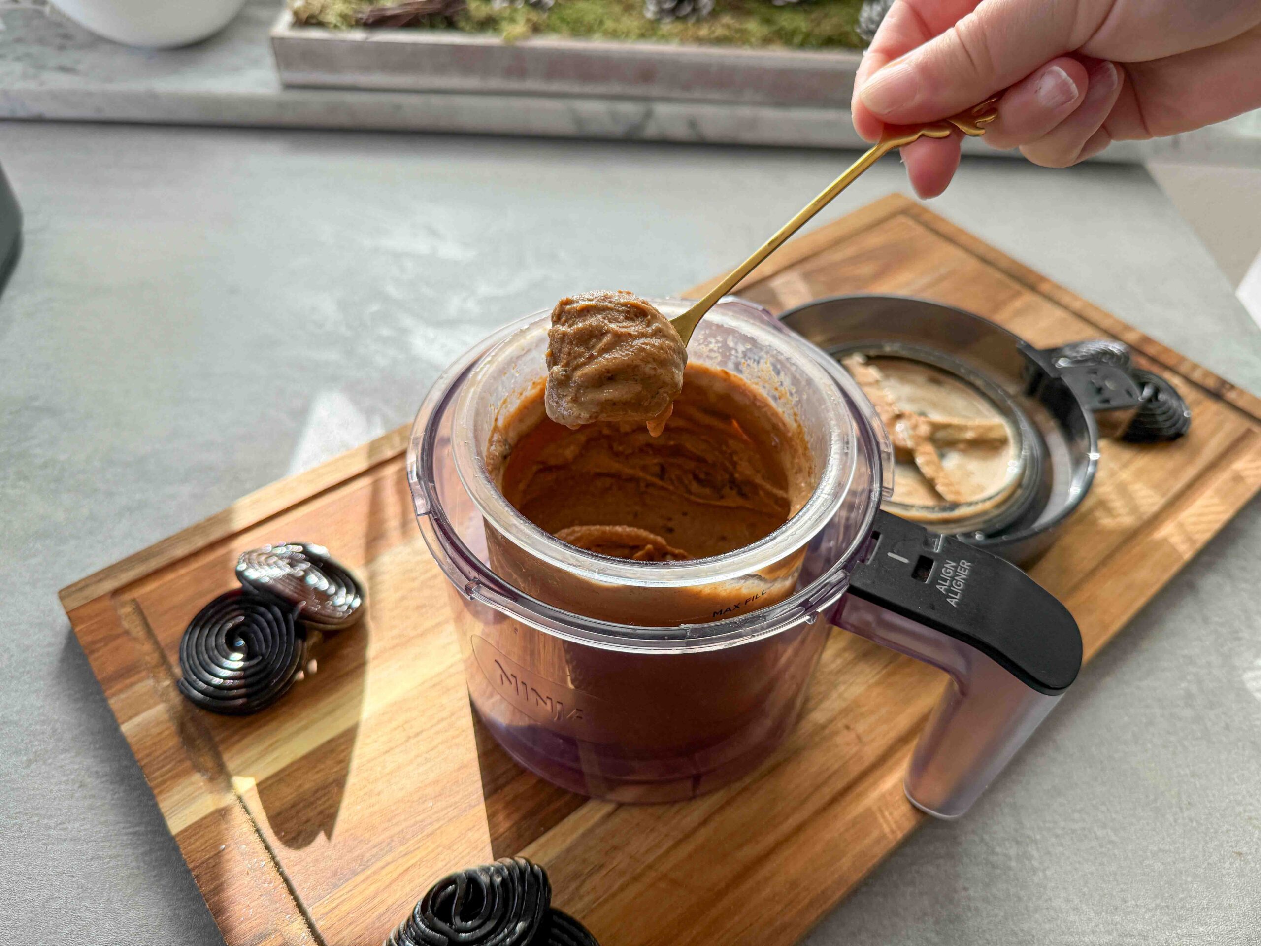 Lakritzeis Ninja Creami Rezept