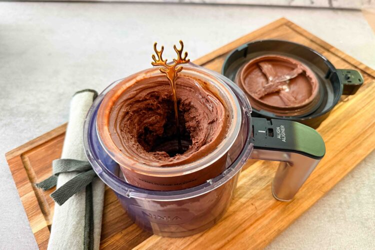 Schokoladeneis Ninja Creami Rezept