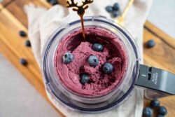 Heidelbeer Eis Ninja Creami Rezept
