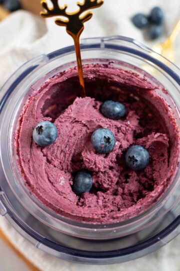 Heidelbeer Eis Ninja Creami Rezept