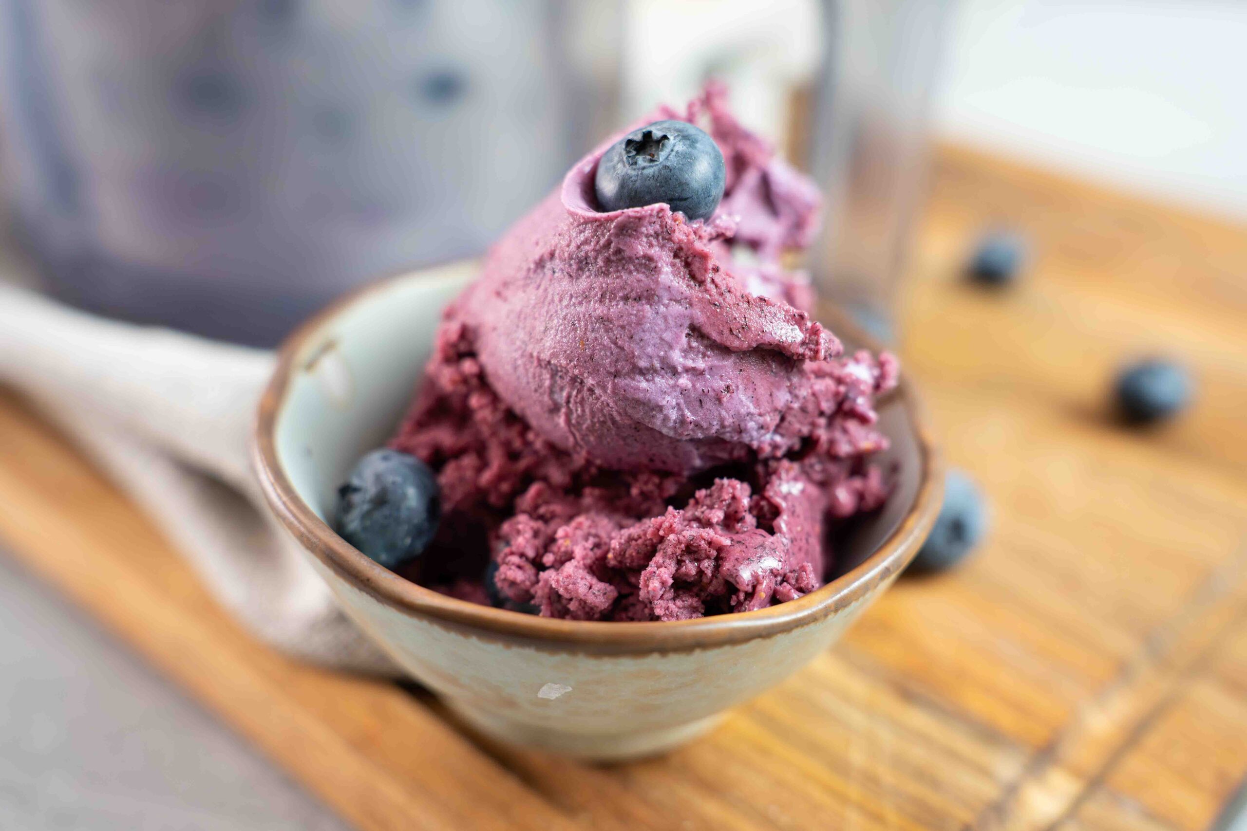 Heidelbeer Eis Ninja Creami Rezept