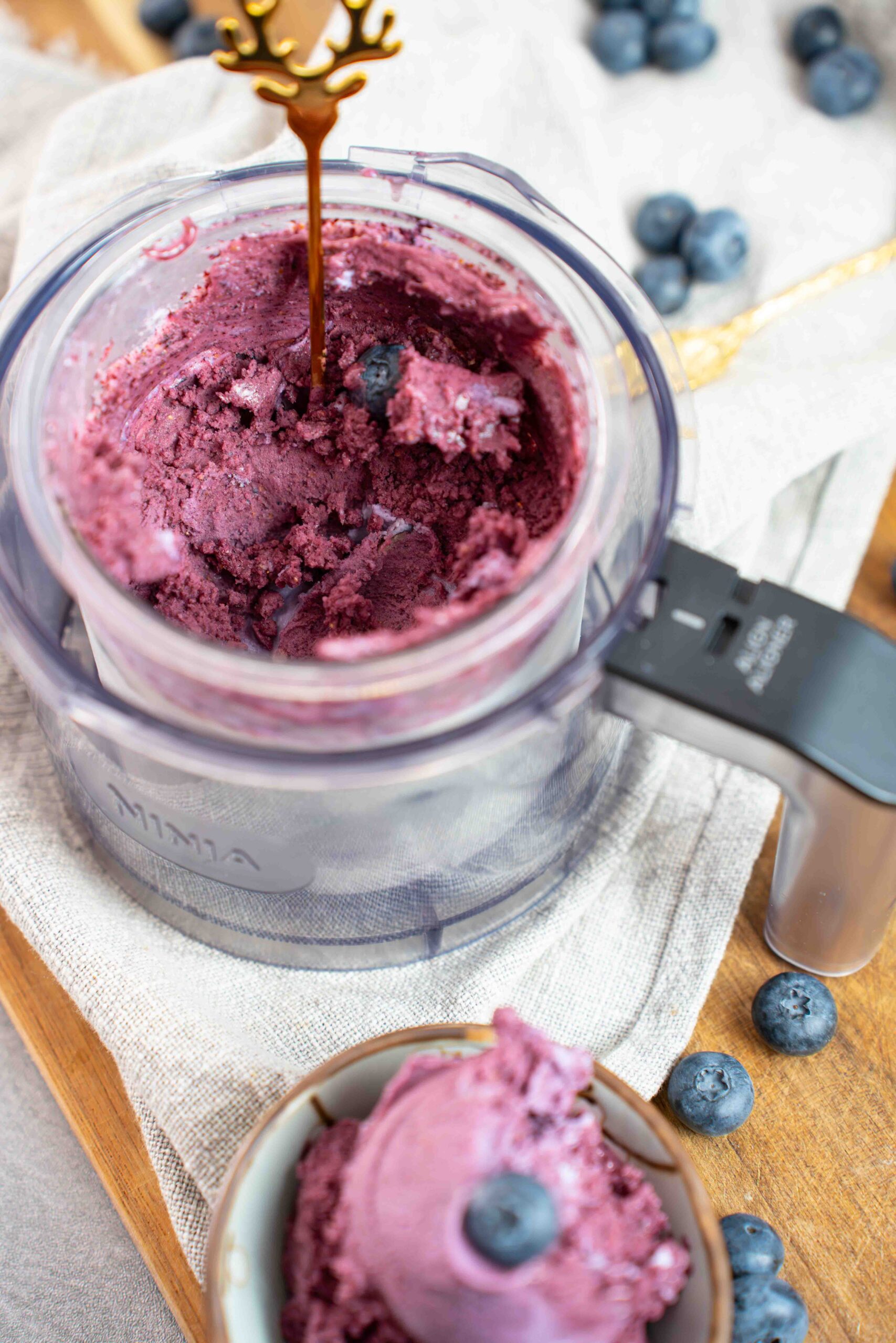 Heidelbeer Eis Ninja Creami Rezept