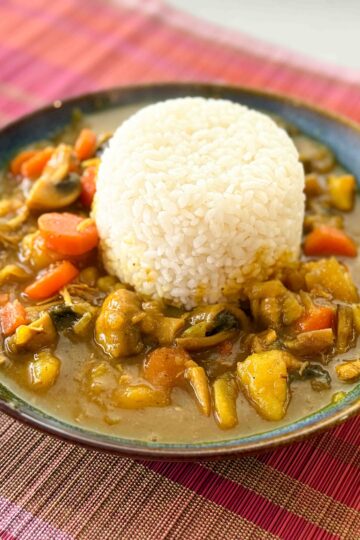 Japanisches Curry mit Reis