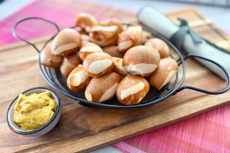 Laugenkastanien aus der Heißluftfritteuse