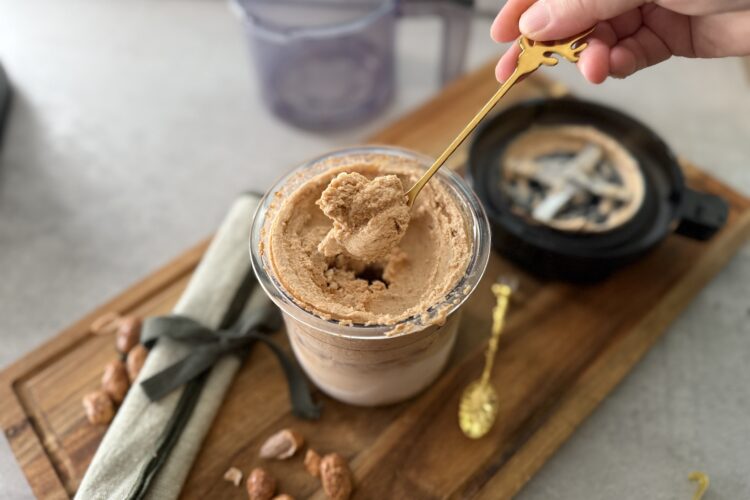 Gebrannte Mandeln Eis Ninja Creami Rezept