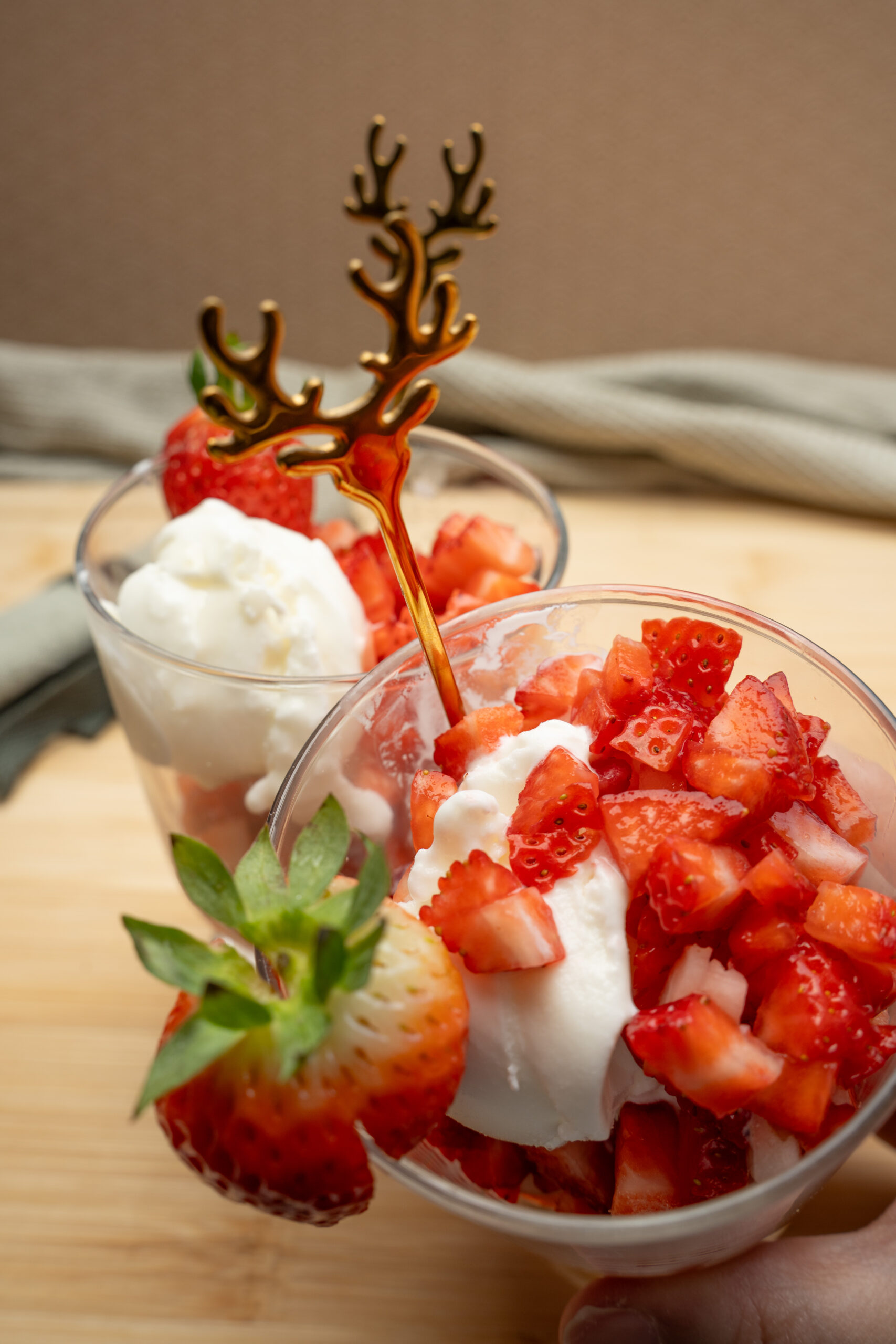 Edrbeer Joghurt Becher Ninja Creami Rezept