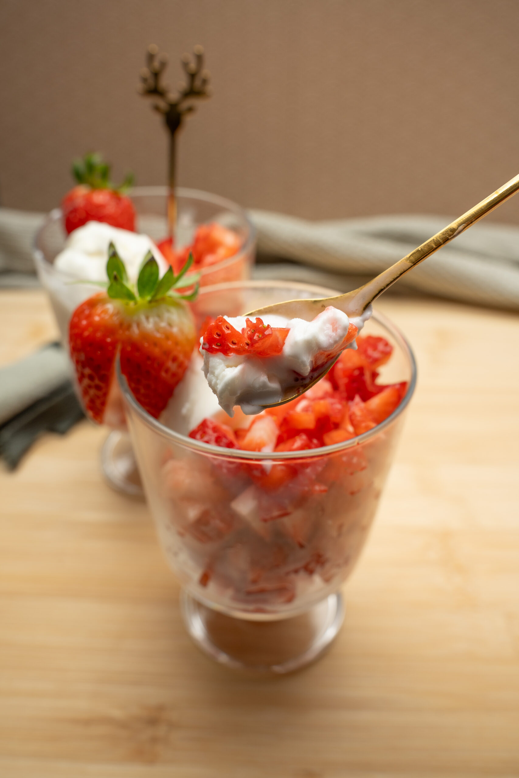 Edrbeer Joghurt Becher Ninja Creami Rezept