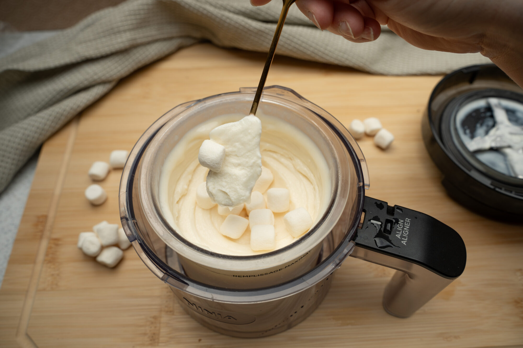 Ninja Creami Rezept Marshmallow Eis