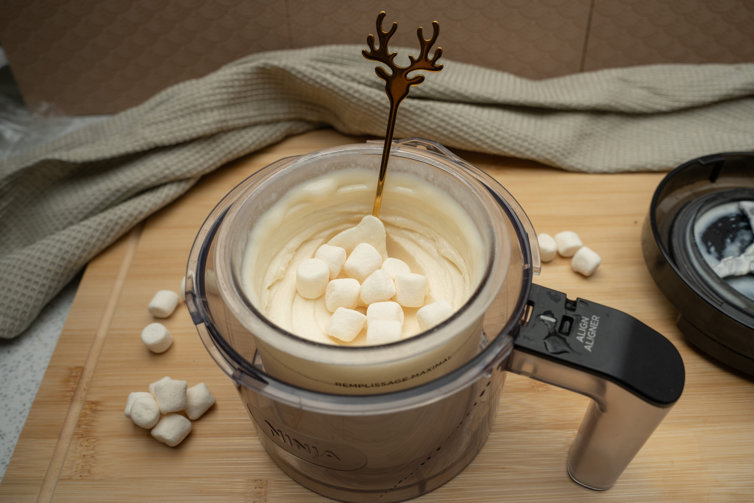 Ninja Creami Rezept Marshmallow Eis