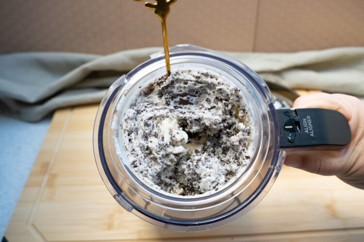 Stracciatella Eis Ninja Creami Rezept