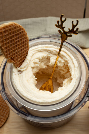 Stroopwafel Eis Ninja Creami Rezept