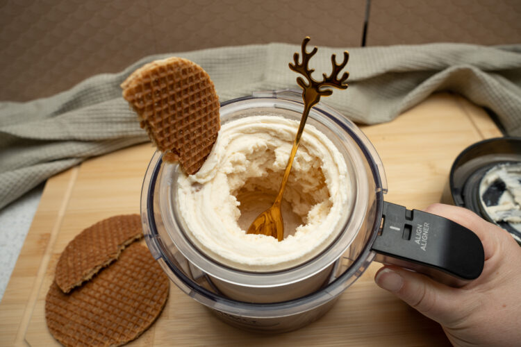Stroopwafel Eis Ninja Creami Rezept