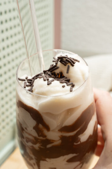 Dirty Banana Milchshake Ninja Slushi
