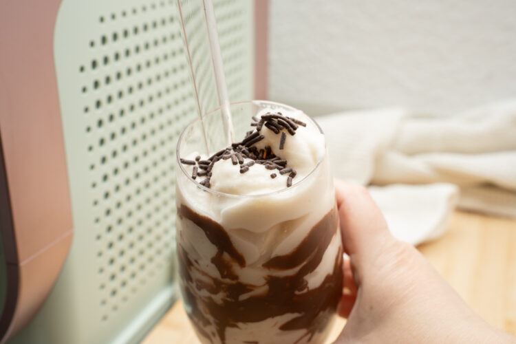 Dirty Banana Milchshake Ninja Slushi