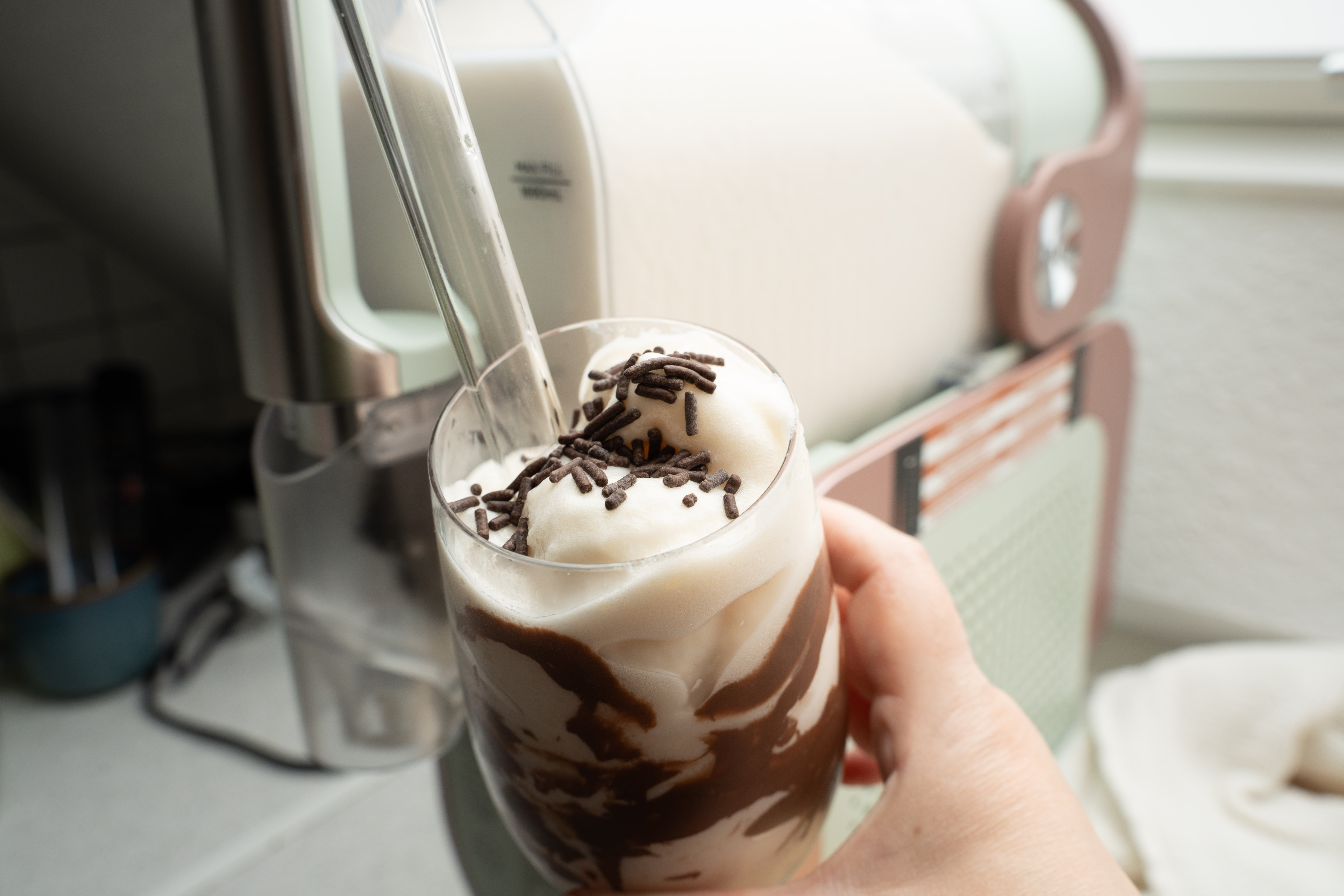 
Dirty Banana Milchshake Ninja Slushi