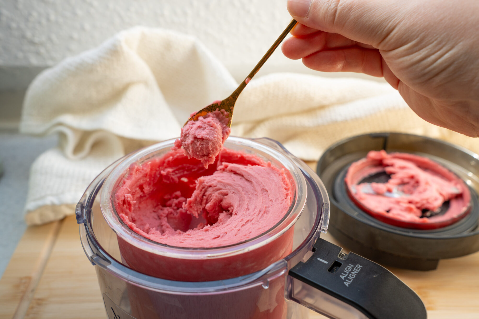Rhabarber Sorbet Ninja Creami Rezept