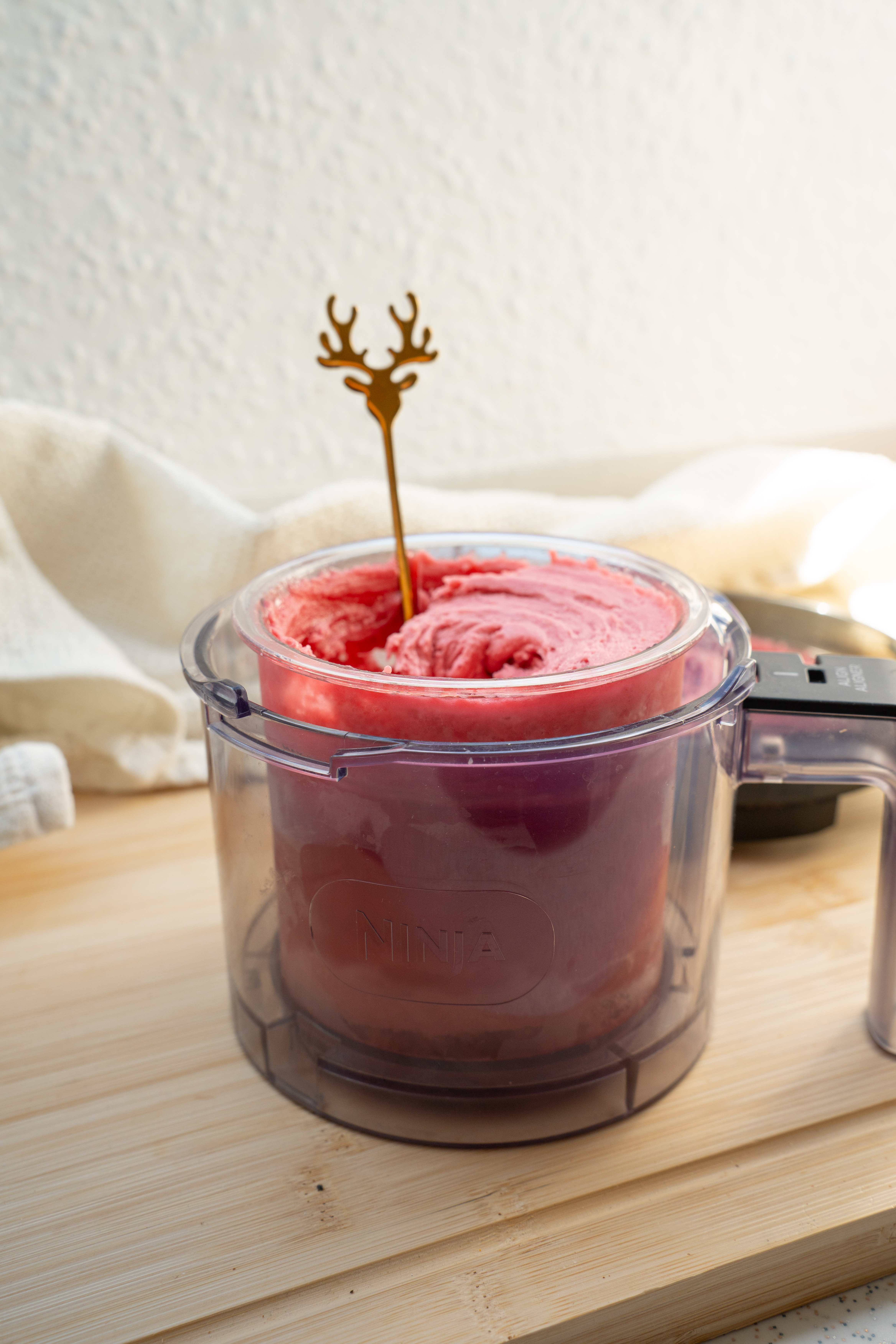 Rhabarber Sorbet Ninja Creami Rezept