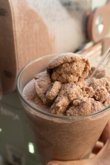 Nougat Schoko Milchshake Ninja Slushi