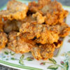 Knuspriges Karaage aus dem Airfryer auf einem Teller