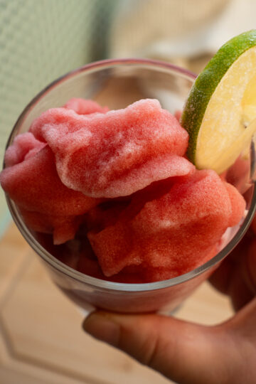 Erdbeer Daiquiri aus dem Ninja Slushi