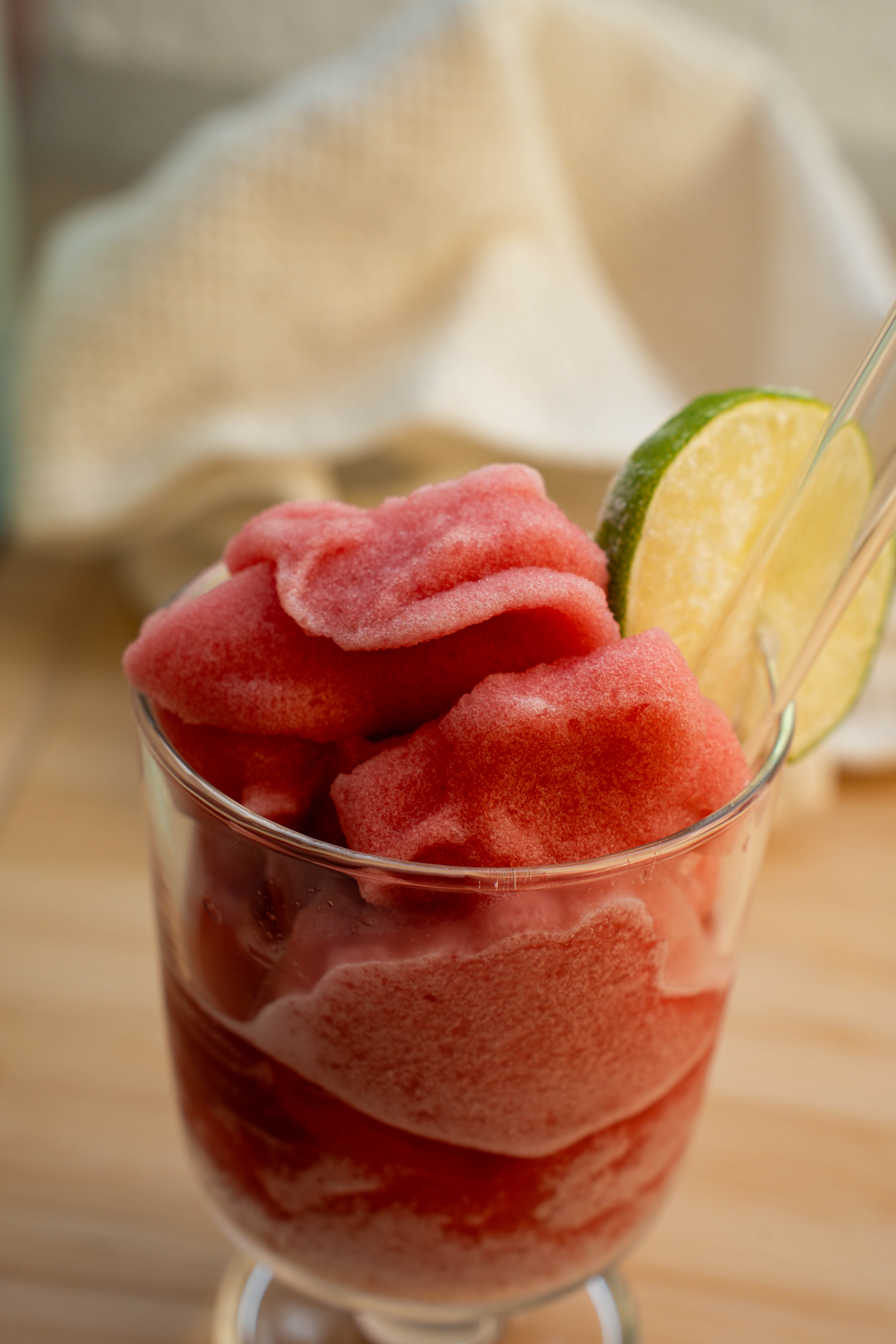 Erdbeer Daiquiri aus dem Ninja Slushi