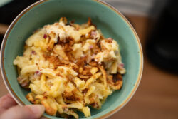 Käsespätzle aus dem Airfryer