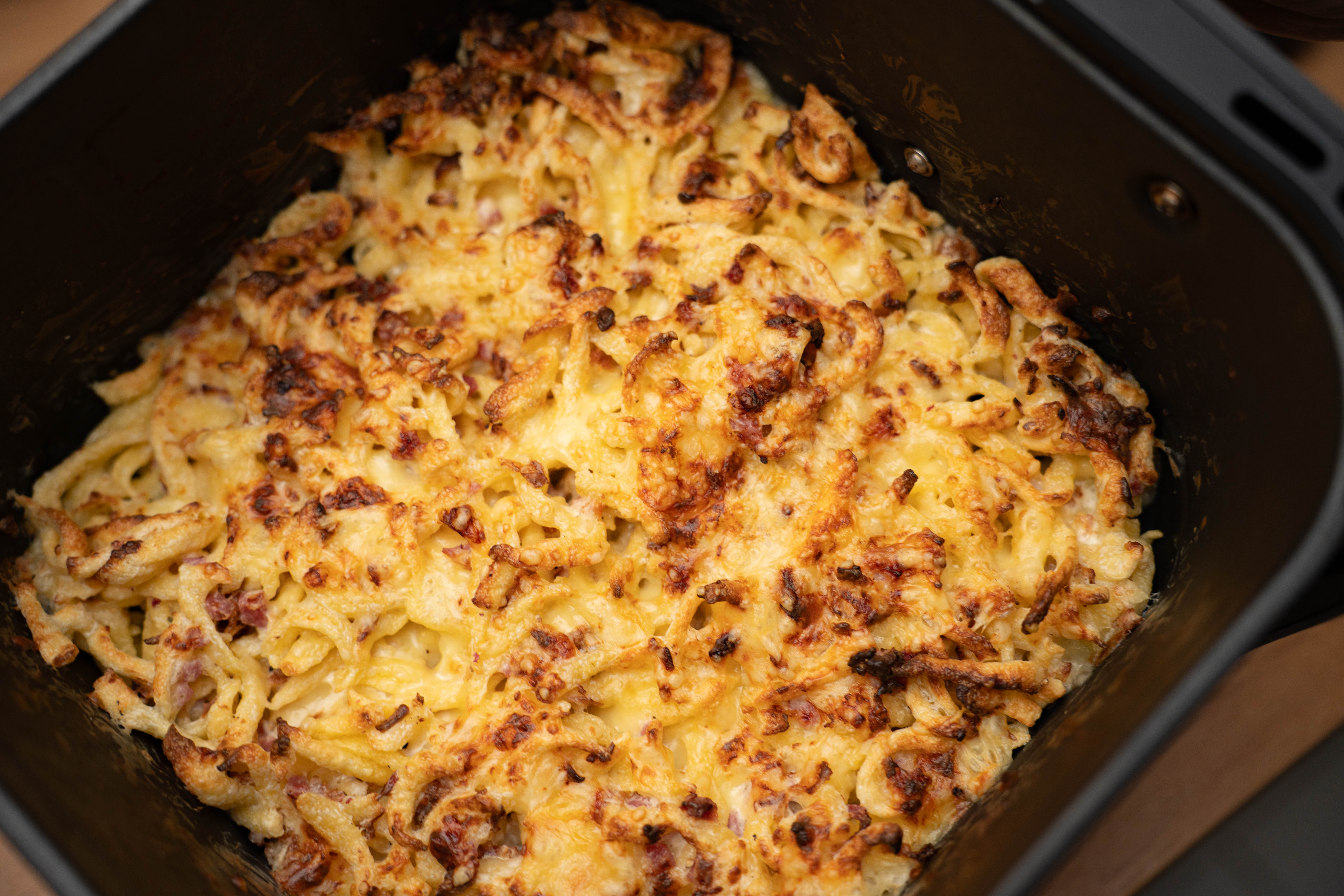 Käsespätzle aus dem Airfryer