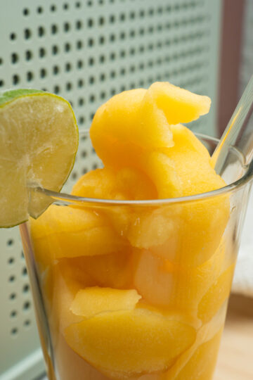 Mango Margarita aus dem Ninja Slushi