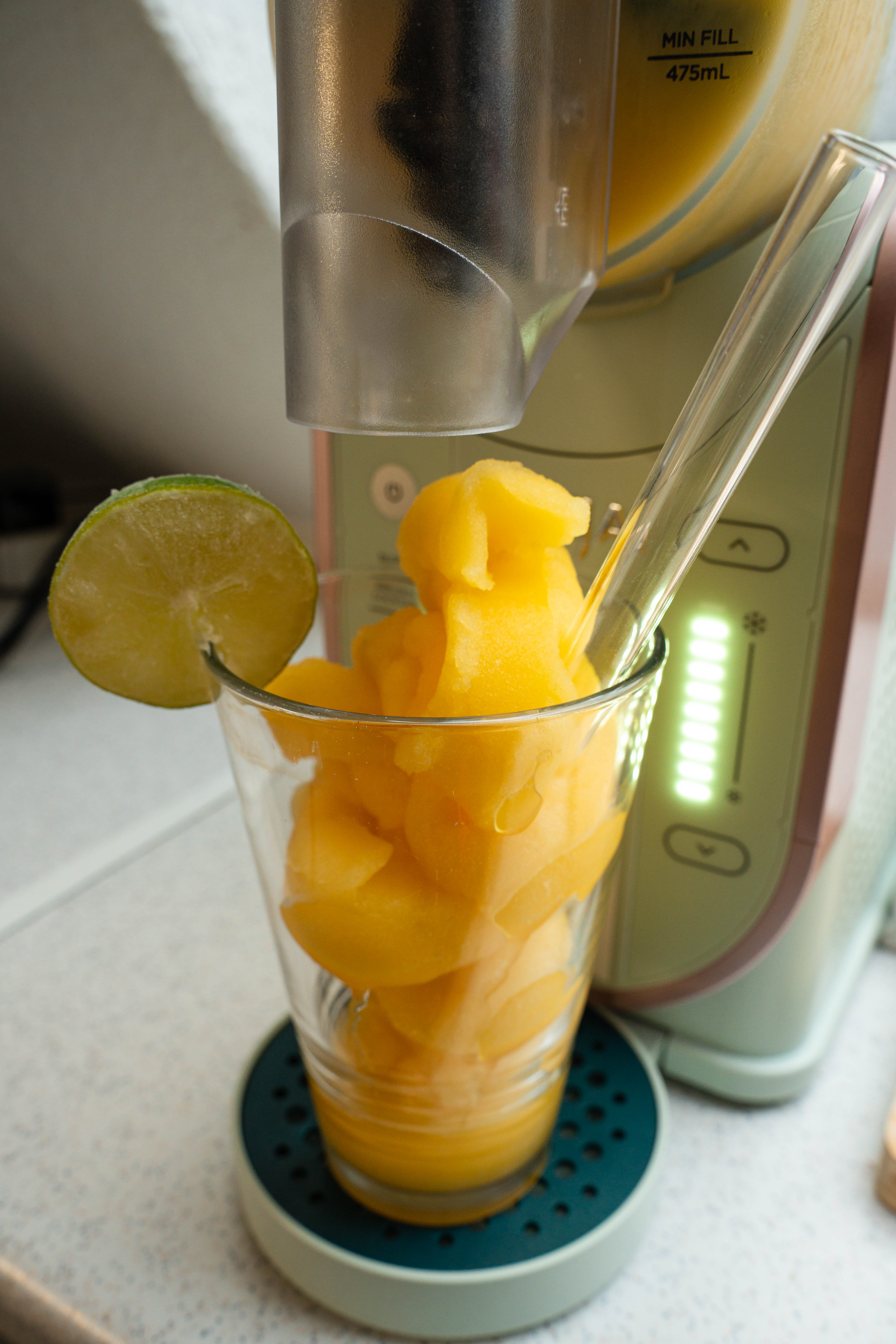 Mango Margarita aus dem Ninja Slushi