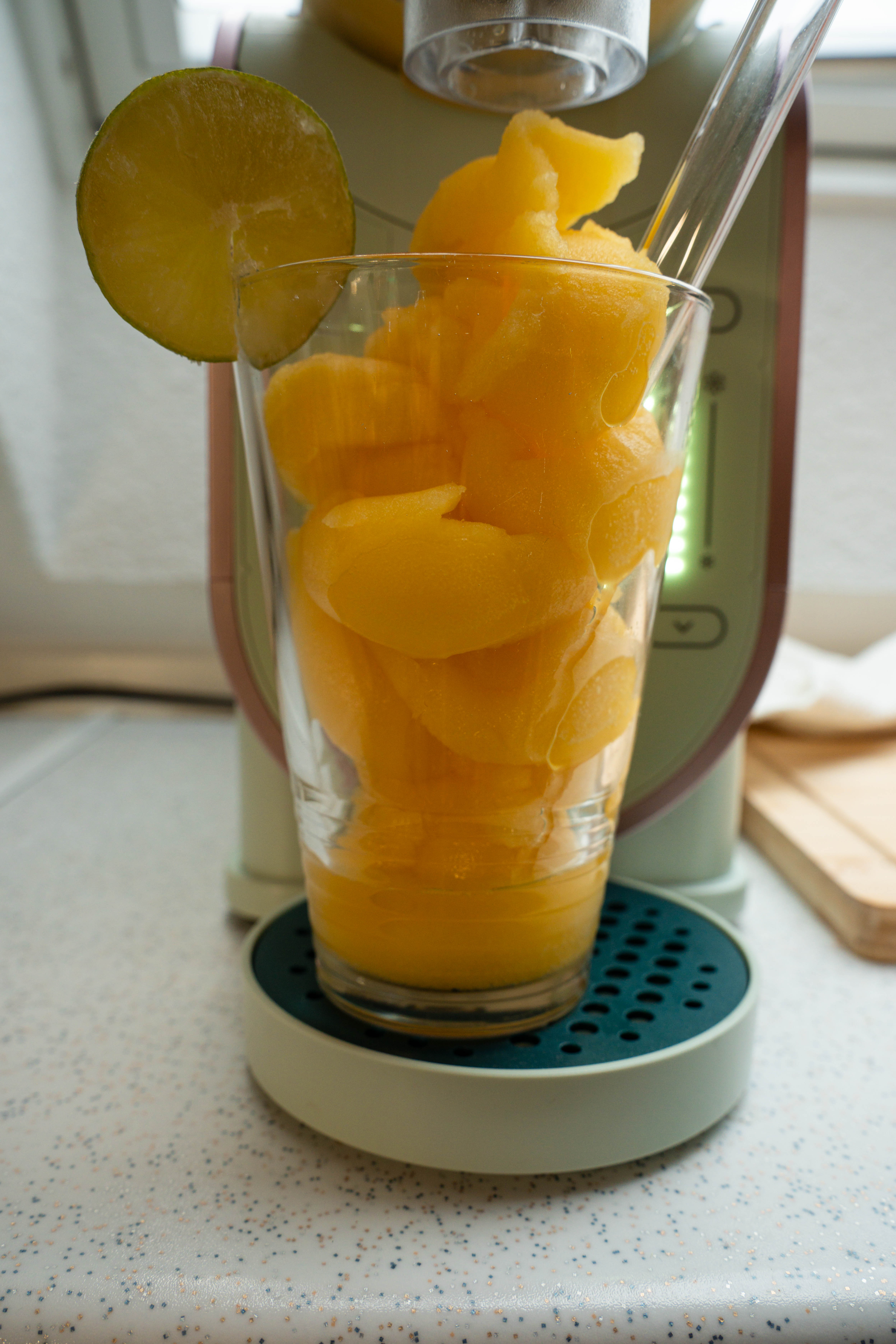 Mango Margarita aus dem Ninja Slushi